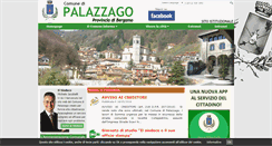 Desktop Screenshot of comune.palazzago.bg.it
